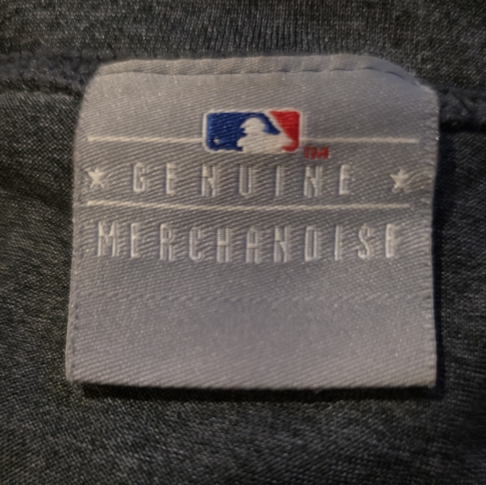Giants Baseball Gray T-ShirtSan Francisco Giants MLB Genuine Merchandise Gray - Picture 2 of 4